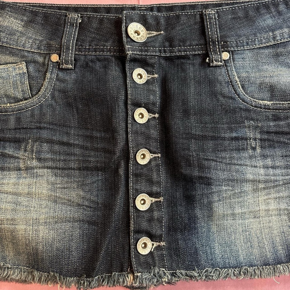 Guess Denim Mini Skirt - Picture 3 of 5